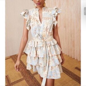 NWT ULLA JOHNSON Lulua Mini Dress Sz 8